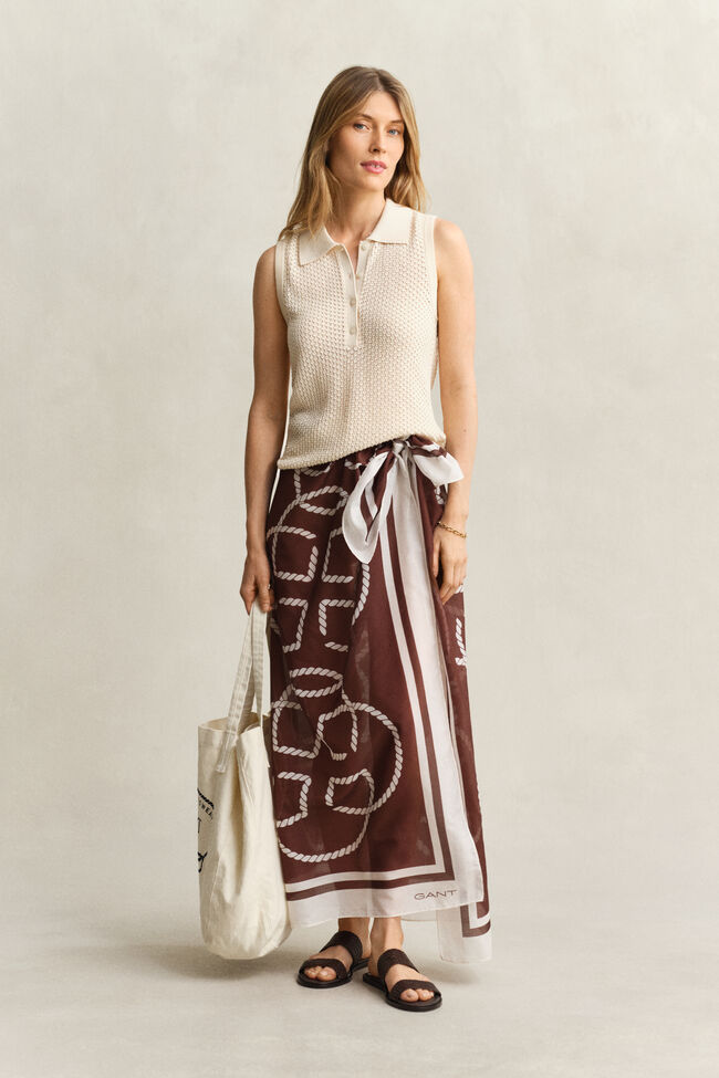 Sleeveless Lace Knit Top