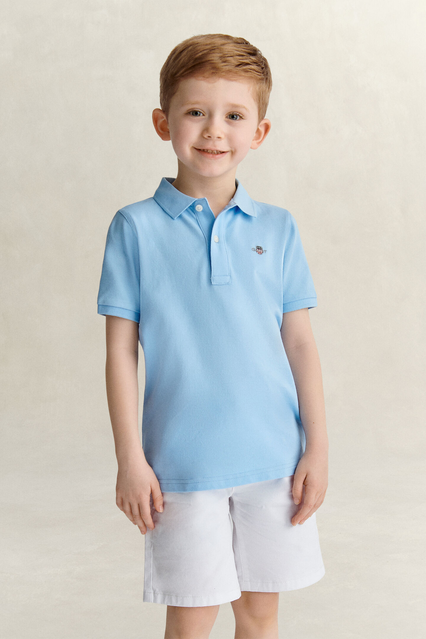 Kids Shield Piqu&eacute; Polo Shirt