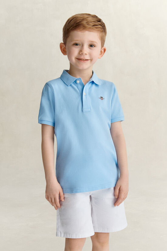 Kids Shield Piqu&eacute; Polo Shirt