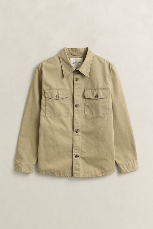 Cotton Twill Overshirt