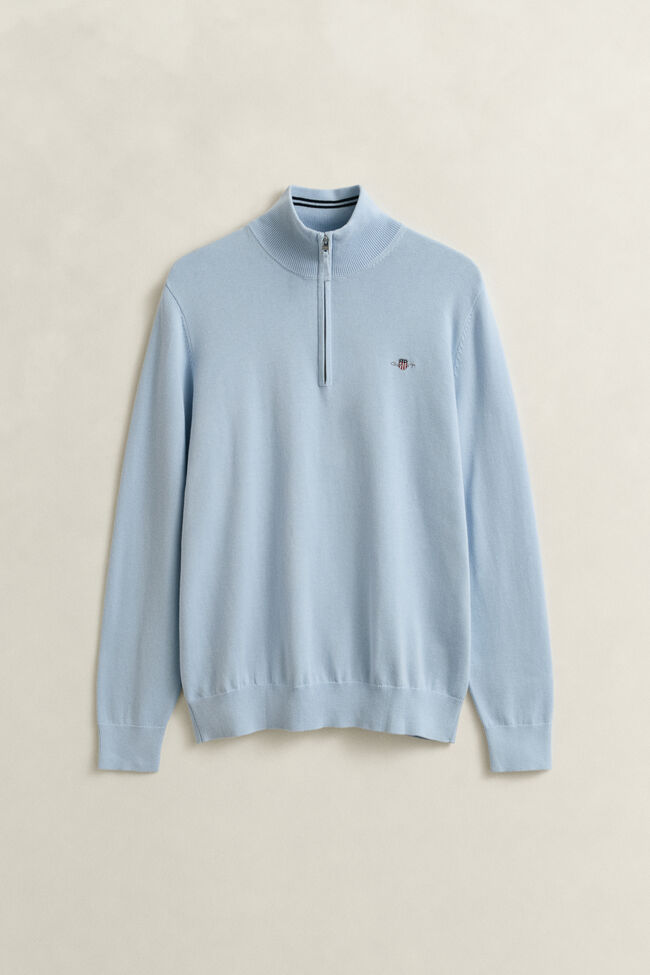 Classic Cotton Half-Zip Sweater