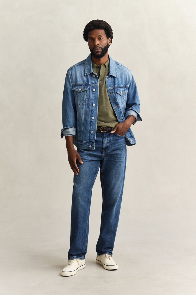 Slub Cotton Blend Short Sleeve Polo Sweater