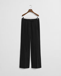 Wool Blend Flared Tuxedo Pants