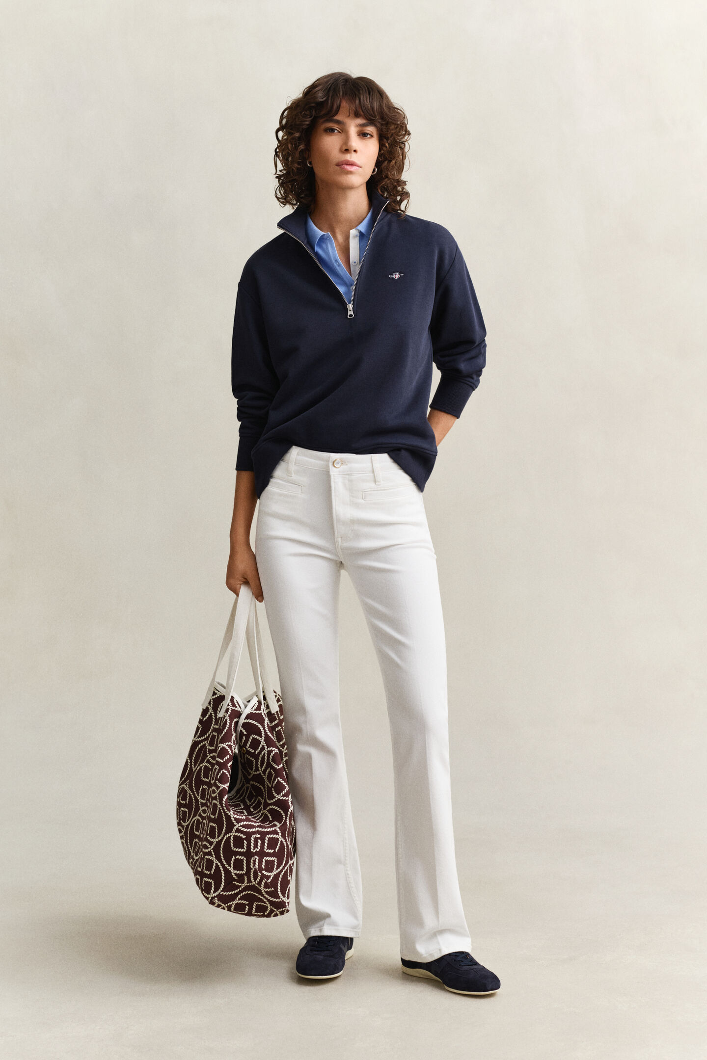 Shield Half Zip Sweatshirt