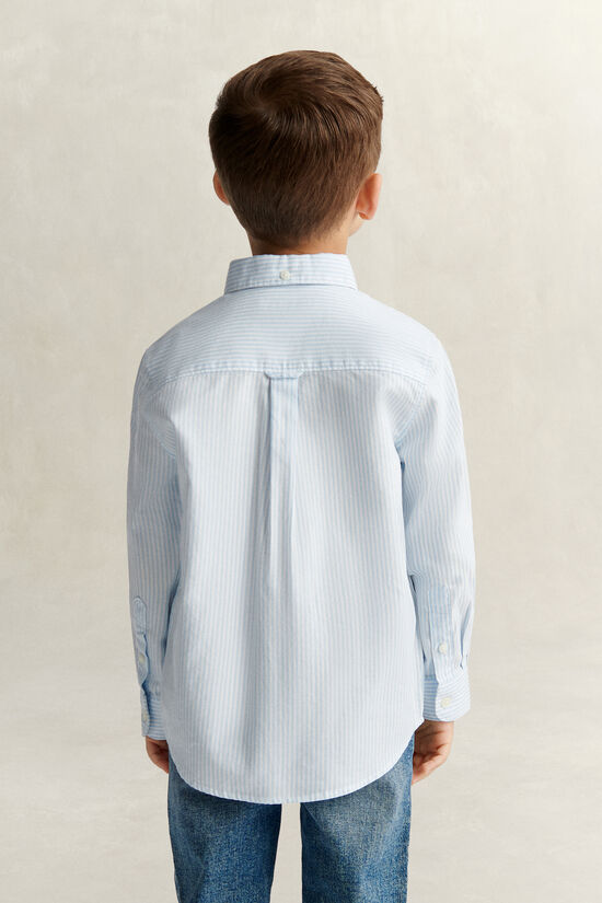 Boys Shield Striped Oxford Shirt