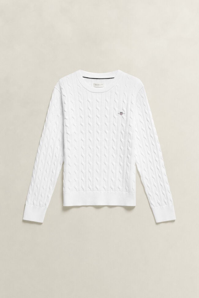 Teen Girls Cable Knit Sweater