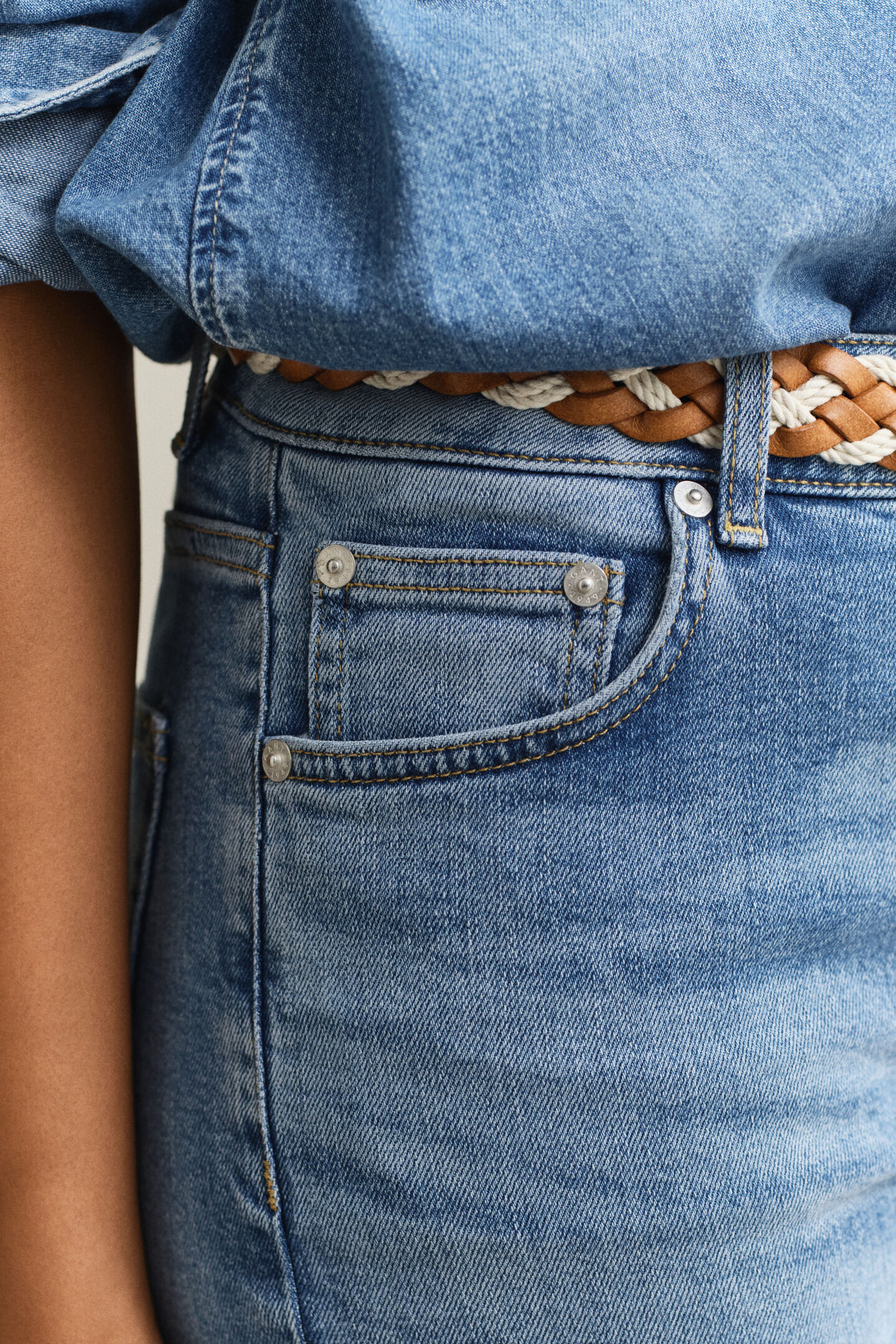 Flared Stretch Jeans