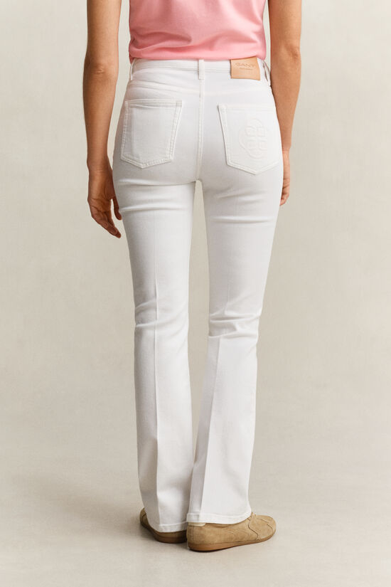 Monogram Flared Jeans