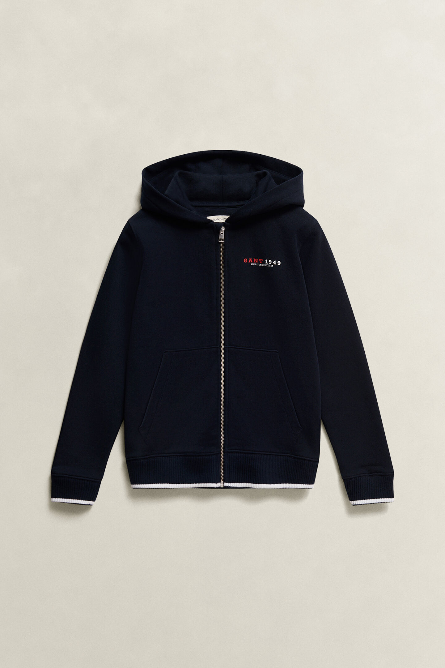 Boys Collegiate Graphic Zip Hoodie