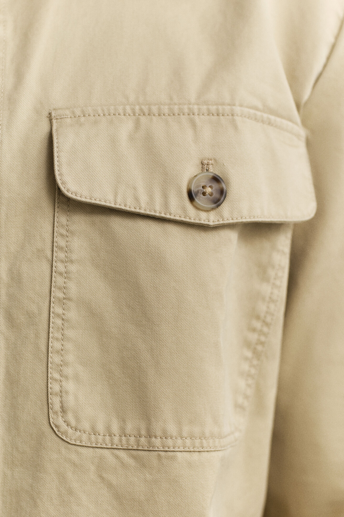 Cotton Twill Overshirt