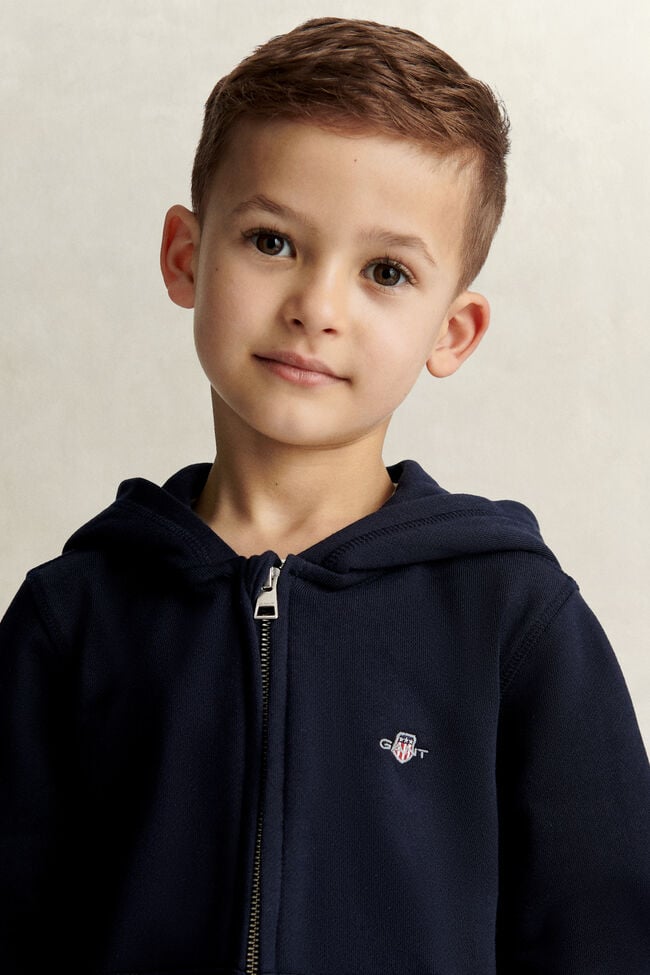 Kids Shield Zip Hoodie