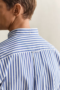 Striped Classic Poplin Short Sleeve Shirt