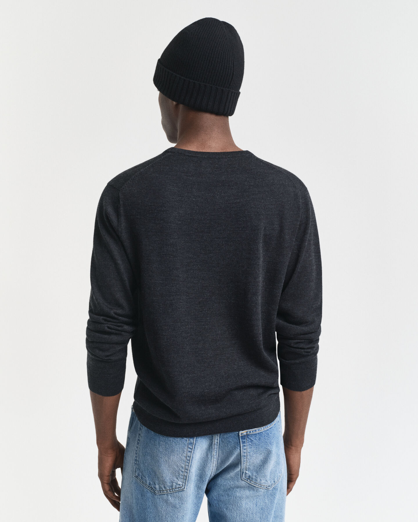 Merino Wool Crew Neck Sweater