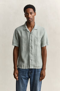 Short Sleeve Linen Shirt