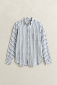 Striped Linen Blend Shirt