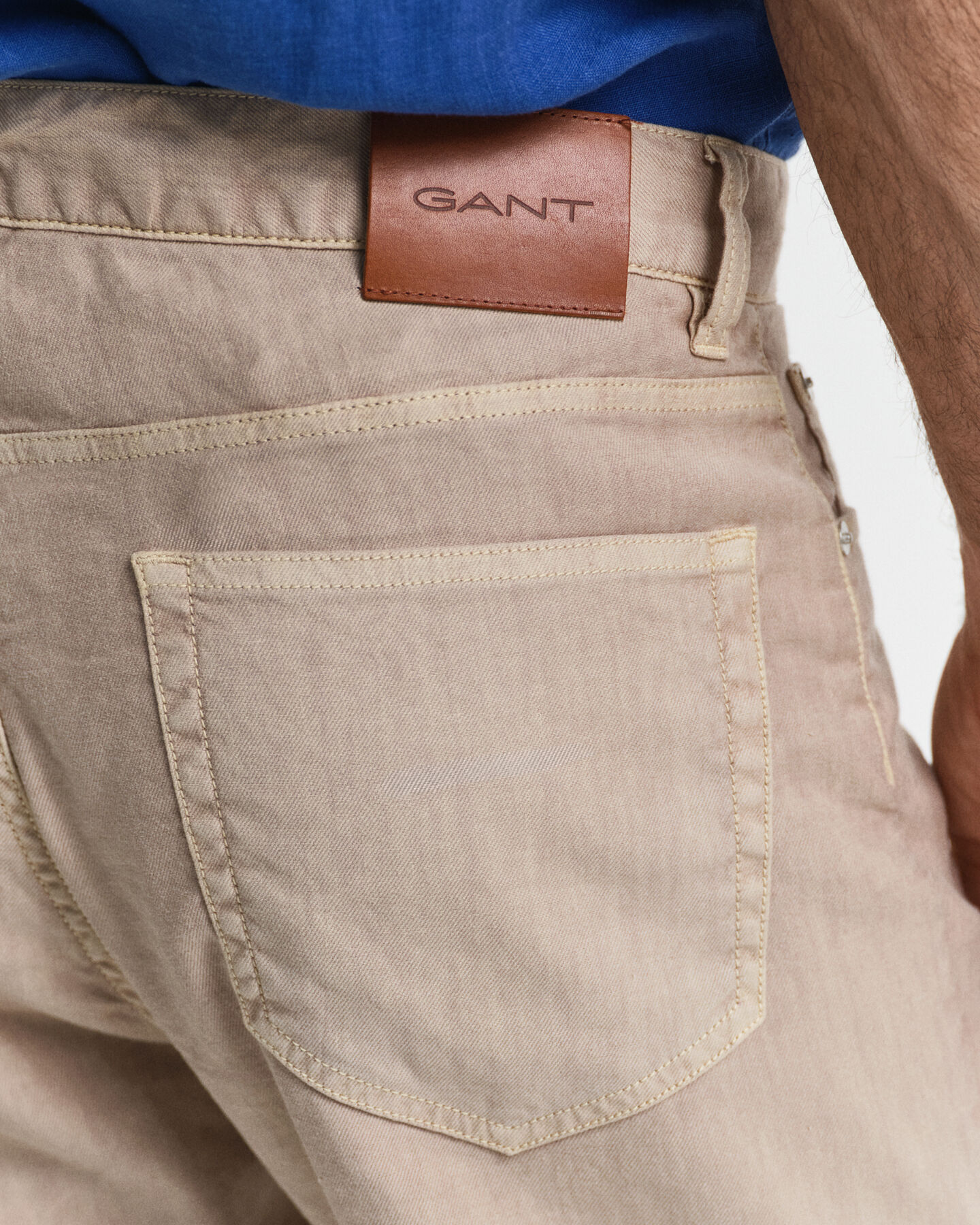 Regular Fit Cotton Linen Jeans