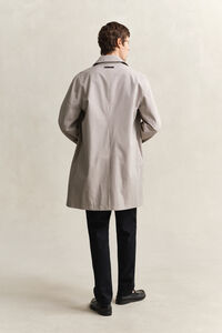 Cotton Blend Car Coat