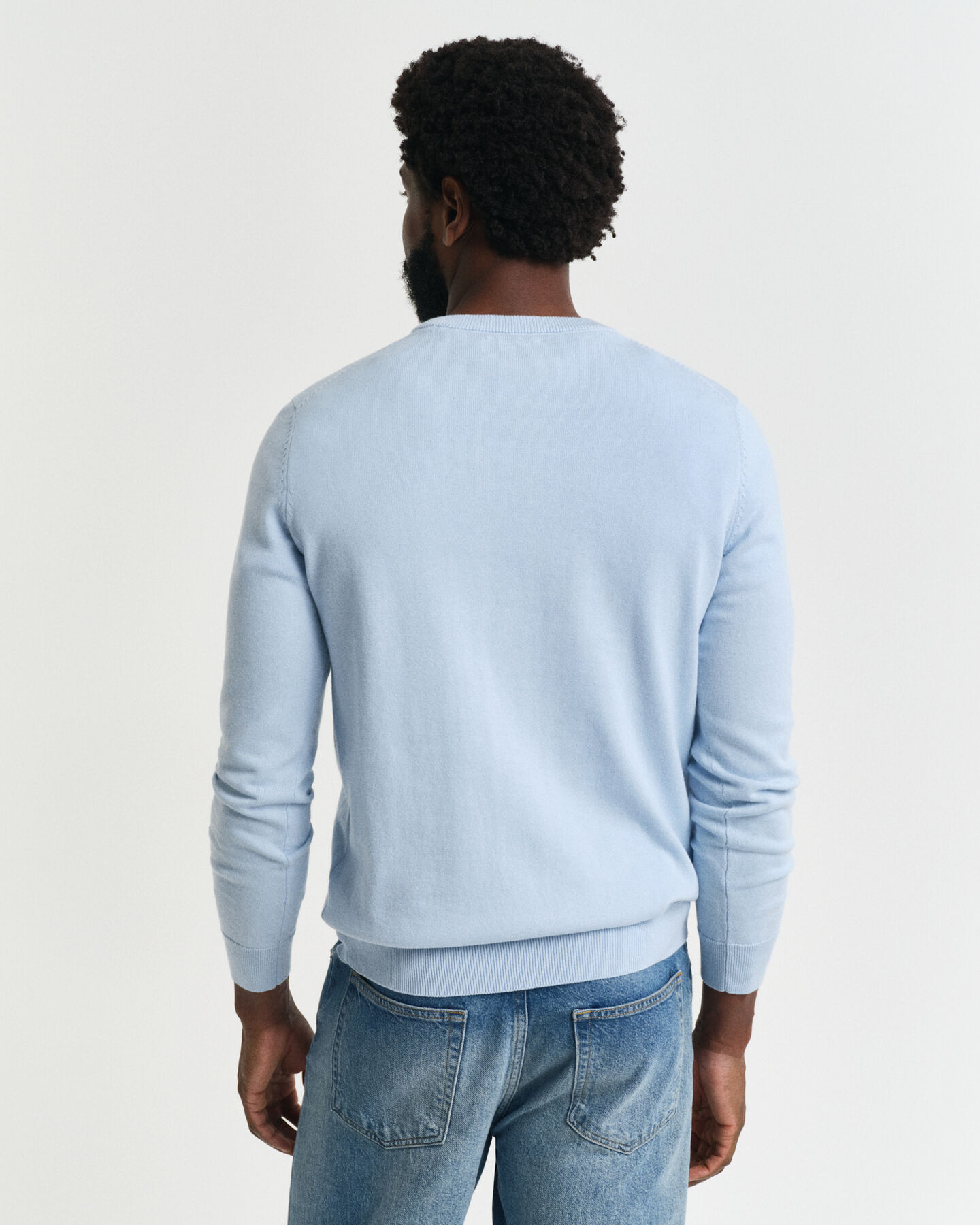 Classic Cotton Crew Neck Sweater
