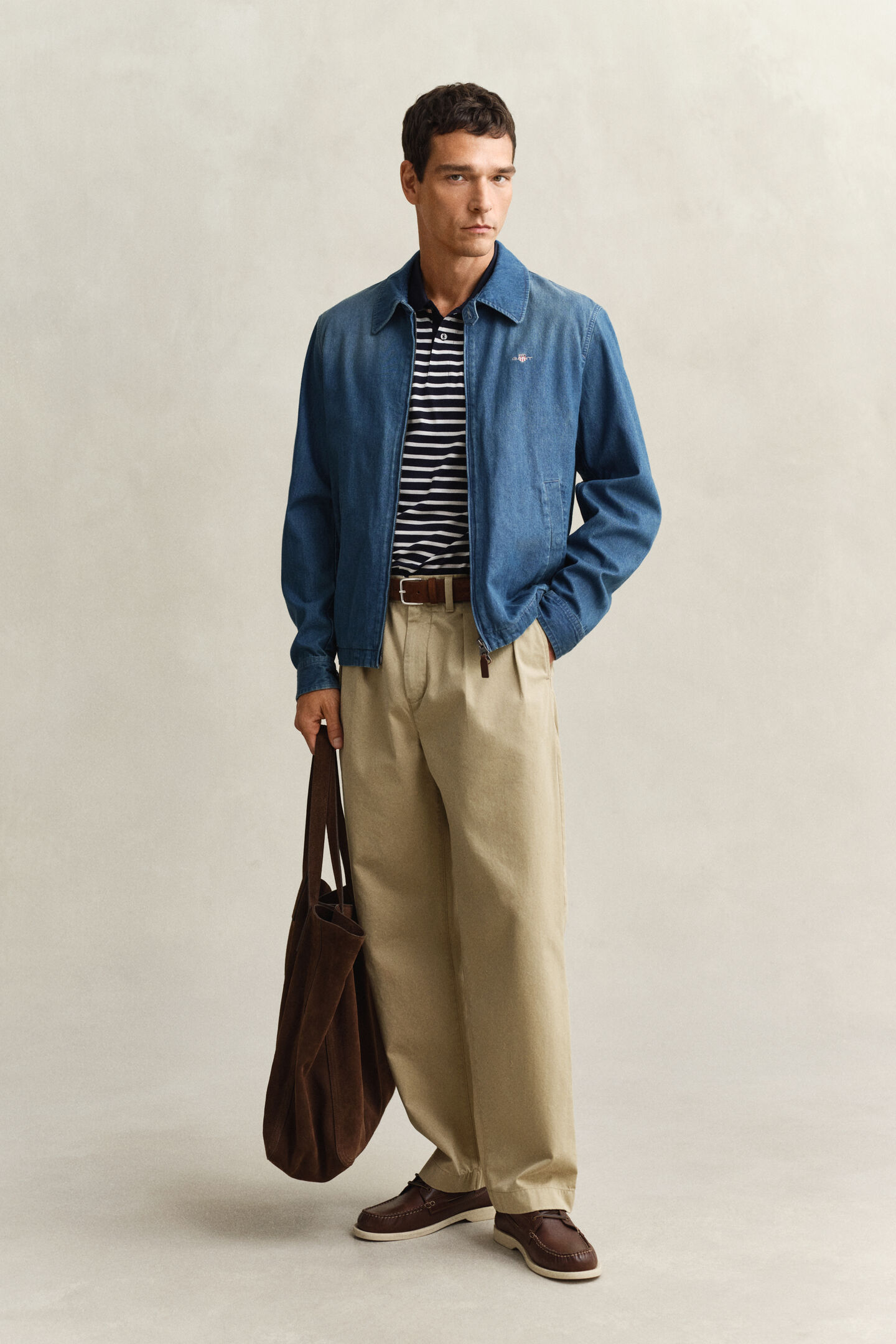 Indigo Windcheater Jacket