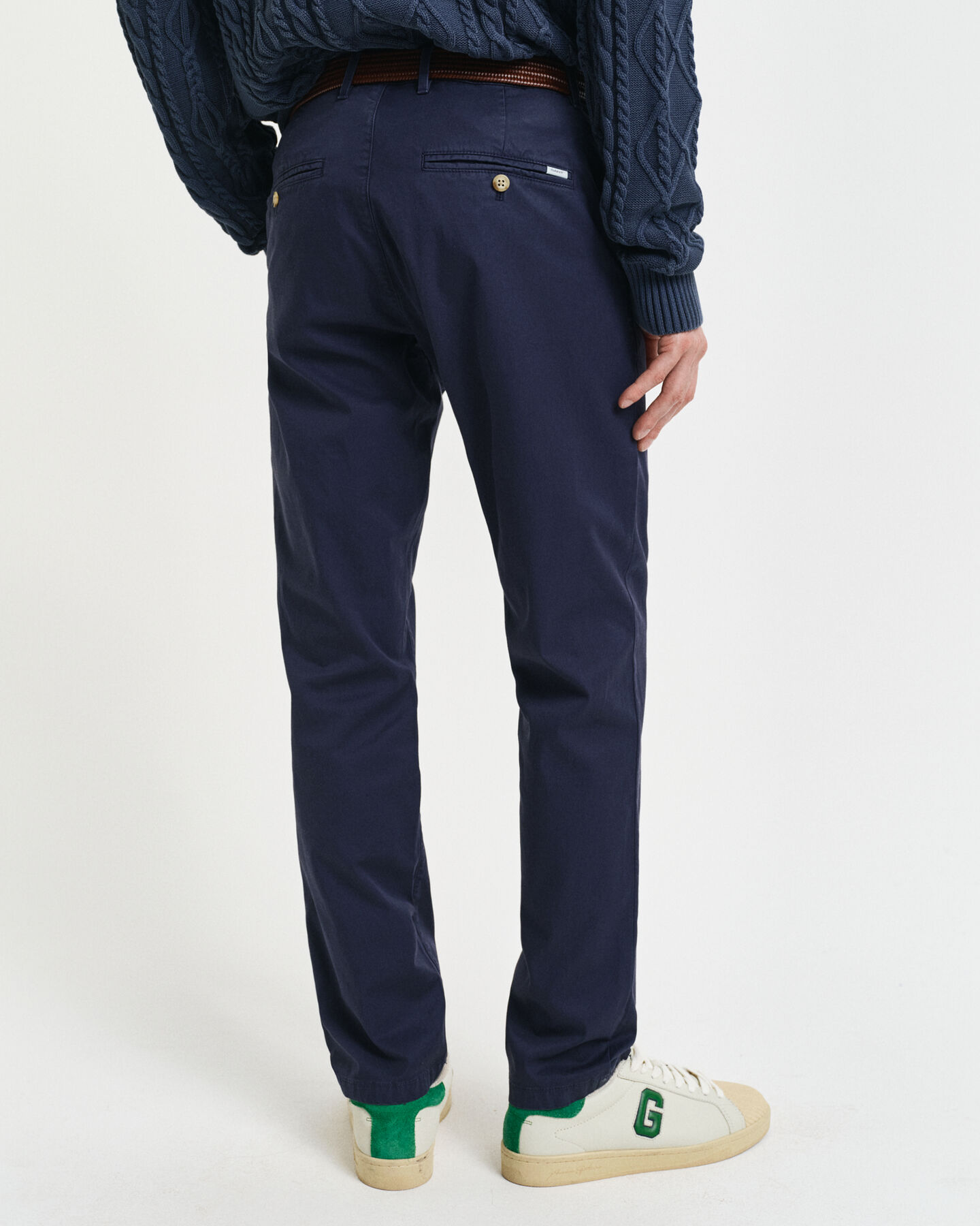 Slim Fit Sunfaded Chinos