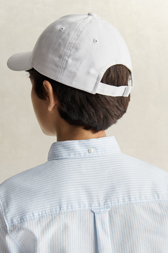 Teen Boys Striped Oxford Shirt