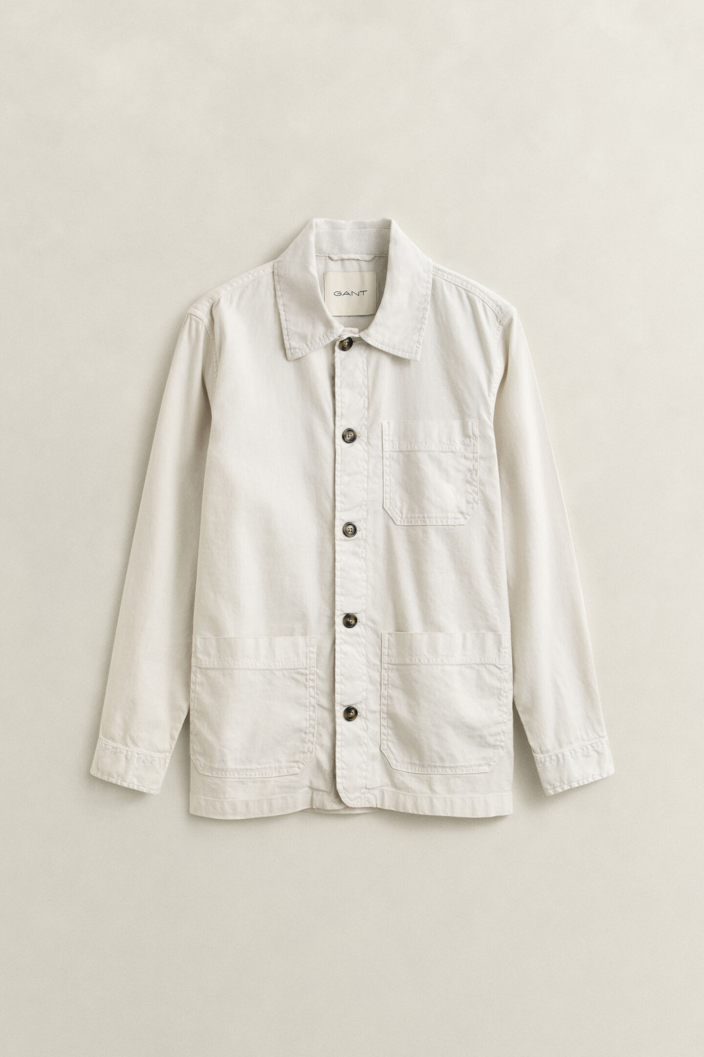 Linen Blend Overshirt