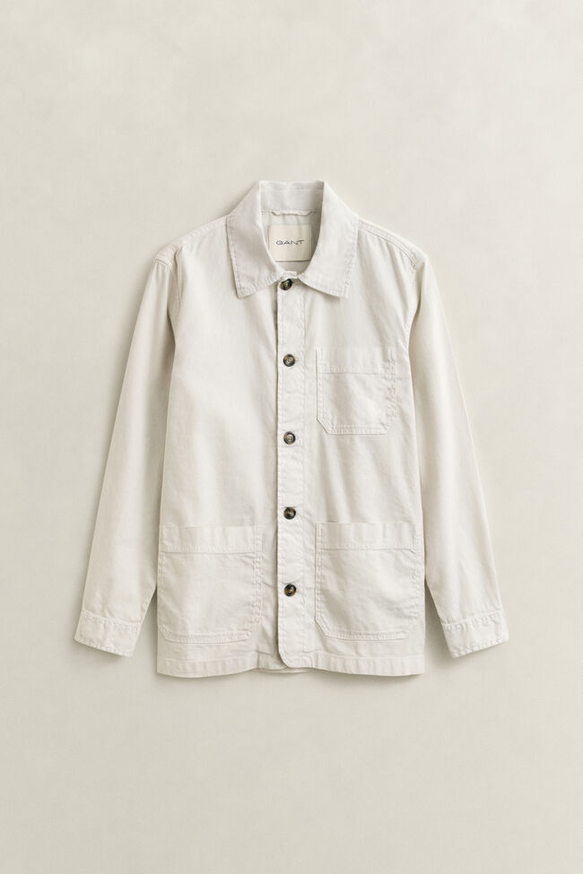 Linen Blend Overshirt