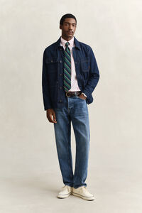 Banker Stripe Classic Oxford Shirt