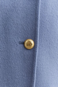 Handstitched Detail Pea Coat