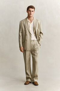 Linen Suit Pants