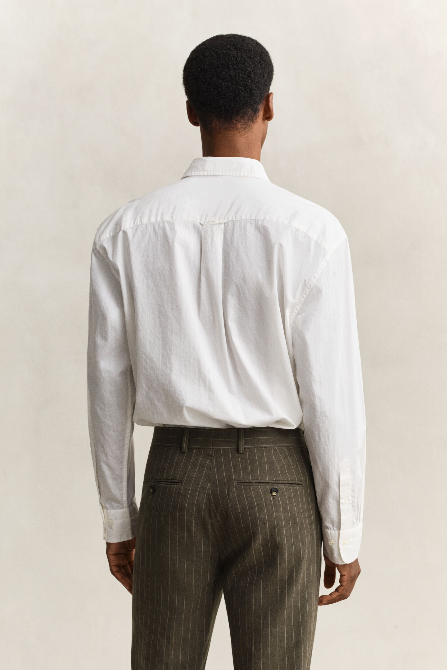 Relaxed Fit Dobby Striped Shirt