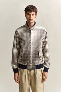 Cotton Blend Harrington Jacket