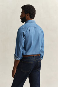 Slim Fit Indigo Shirt