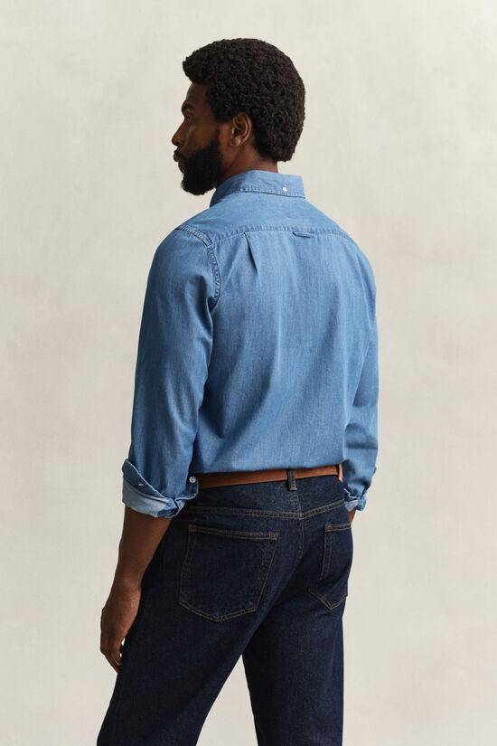 Slim Fit Indigo Shirt