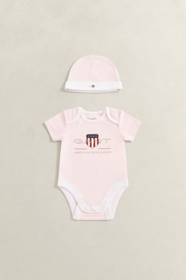Baby Romper & Hat Set