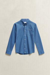 Teen Boys Linen Blend Shirt
