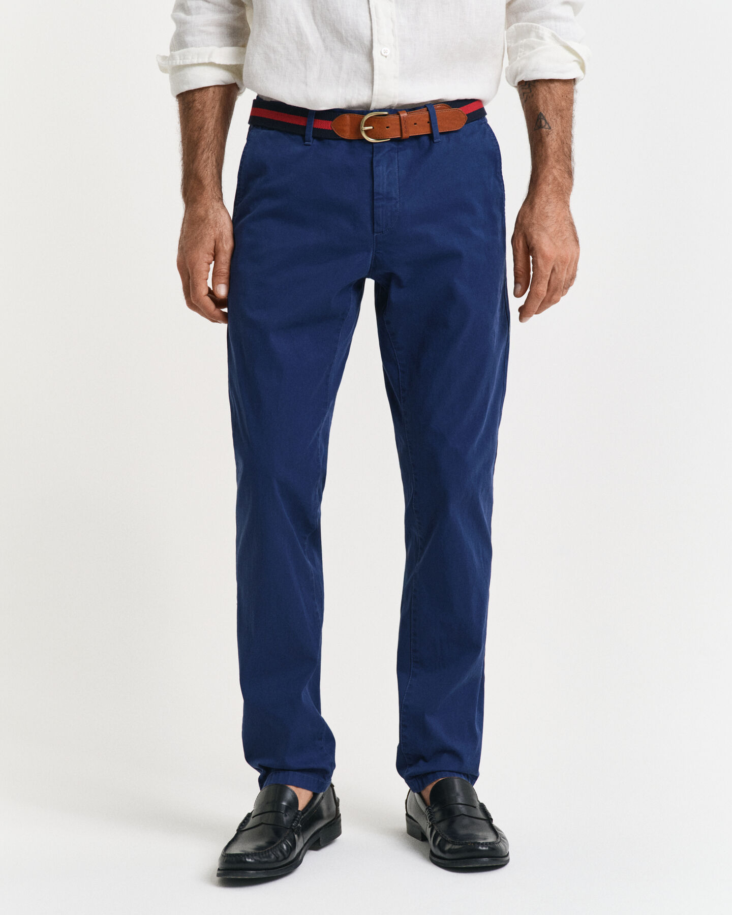 Slim Fit Sunfaded Chinos