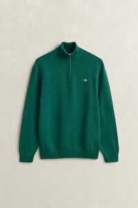 Casual Cotton Half-Zip Sweater