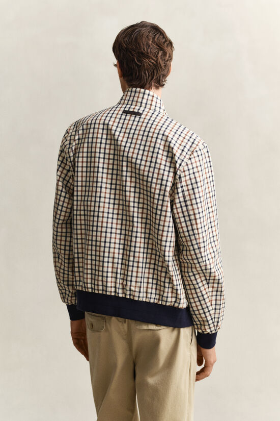 Cotton Blend Harrington Jacket