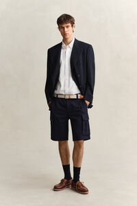 Linen Blend Short Sleeve Shirt