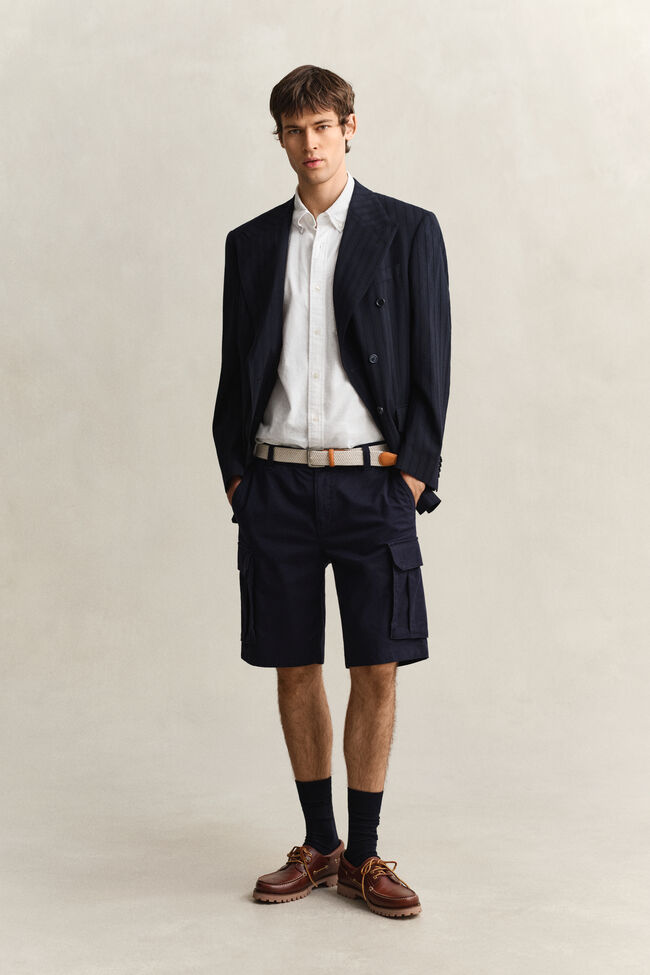 Linen Blend Short Sleeve Shirt