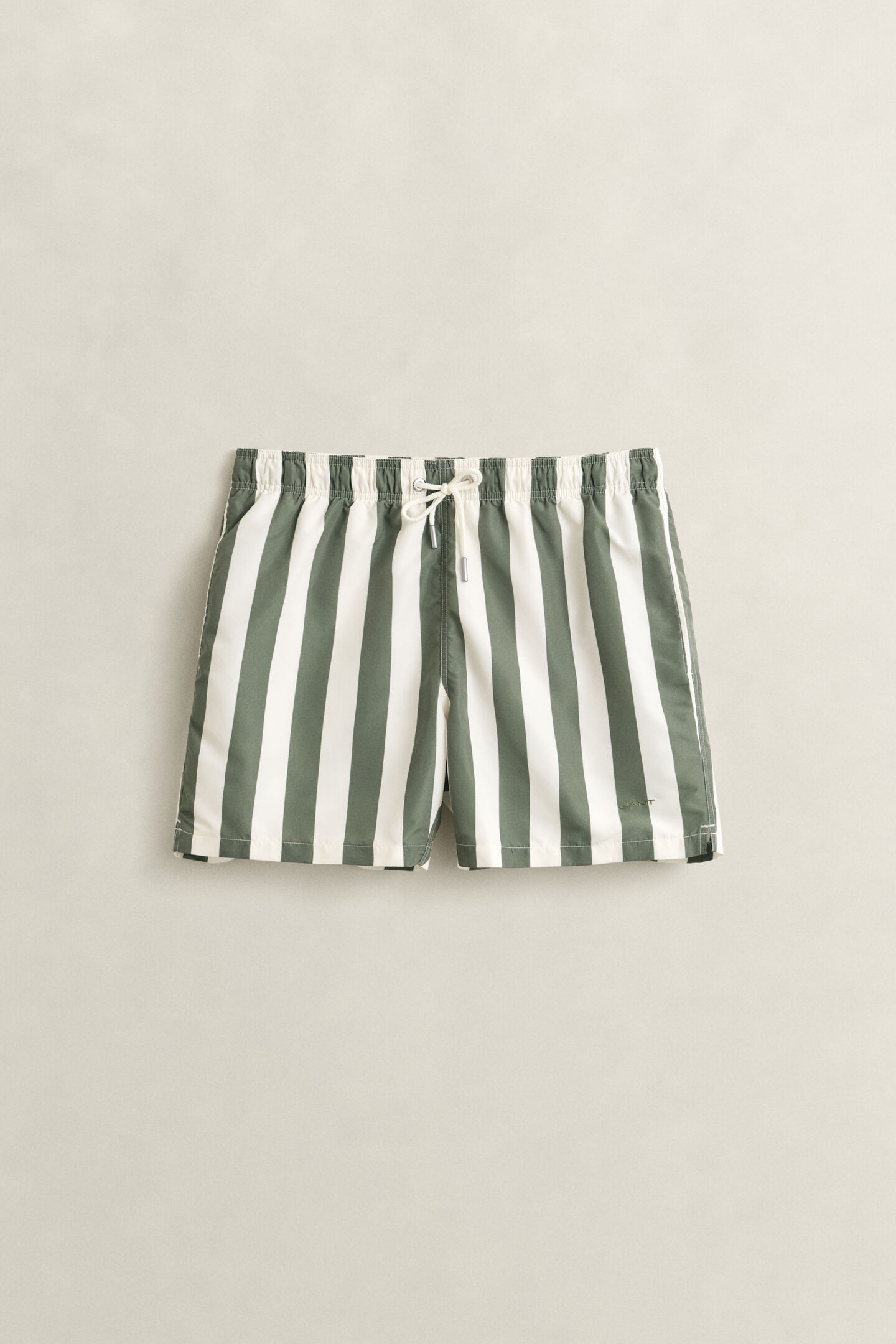 Block Striped Swim Shorts