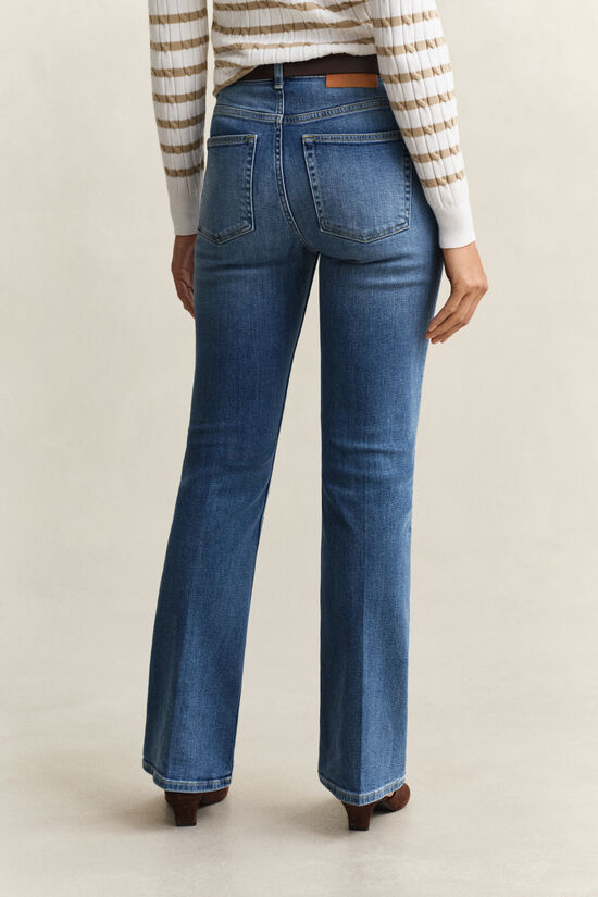Flared Stretch Jeans
