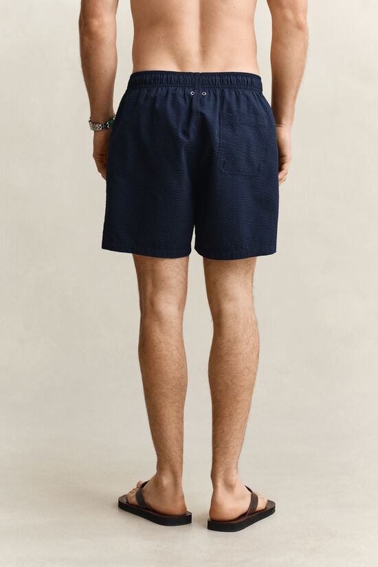 Seersucker Swim Shorts