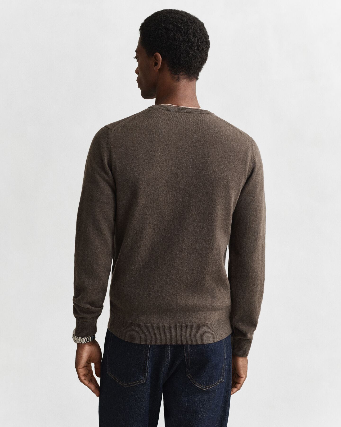 Superfine Lambswool Crew Neck Sweater