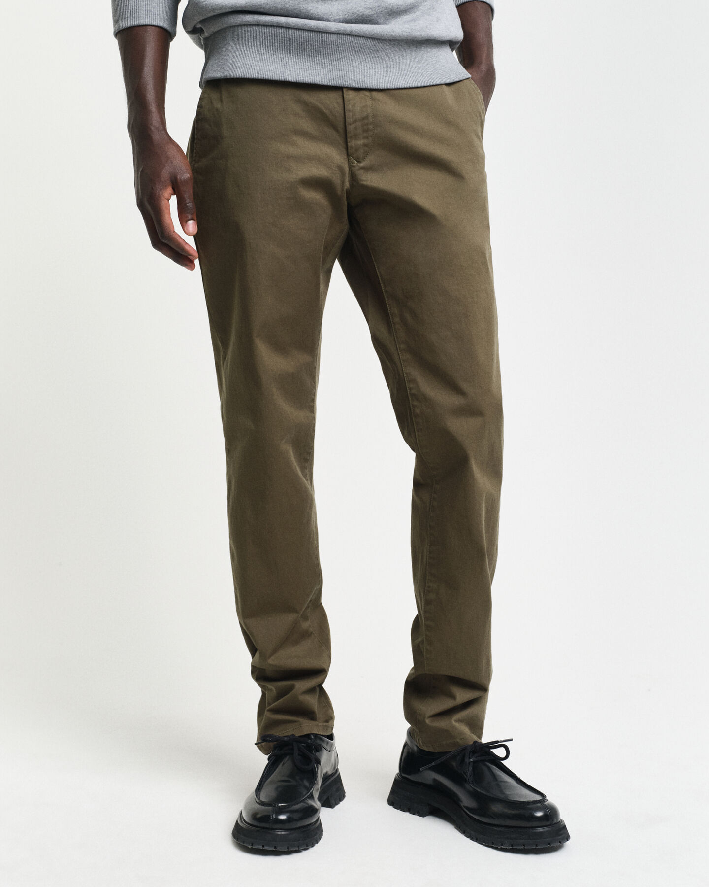 Slim Fit Twill Chinos